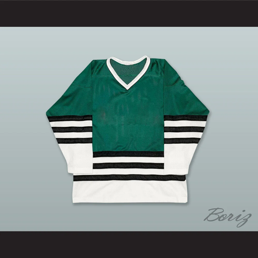 Dark green top hockey jersey